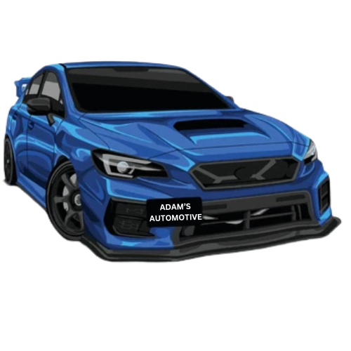 Blue Subaru WRX